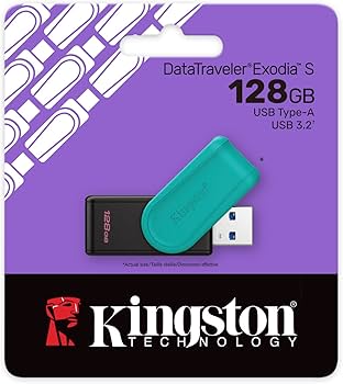PENDRIVE KINGSTON 128GB USB 3.2 GEN1 DTXS/128